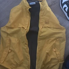 fishing vest yellow Size L