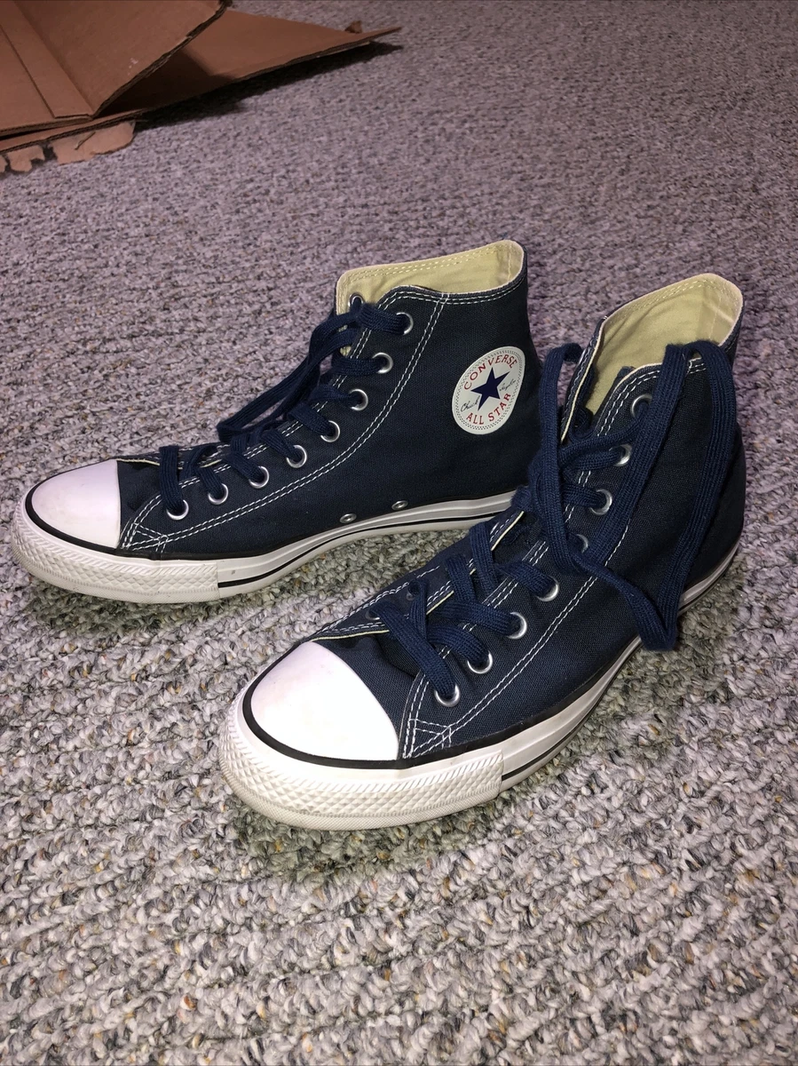 strand følelsesmæssig voldsom Converse Shoes Sneakers Navy Blue &amp; White Mens (Size 9) | eBay