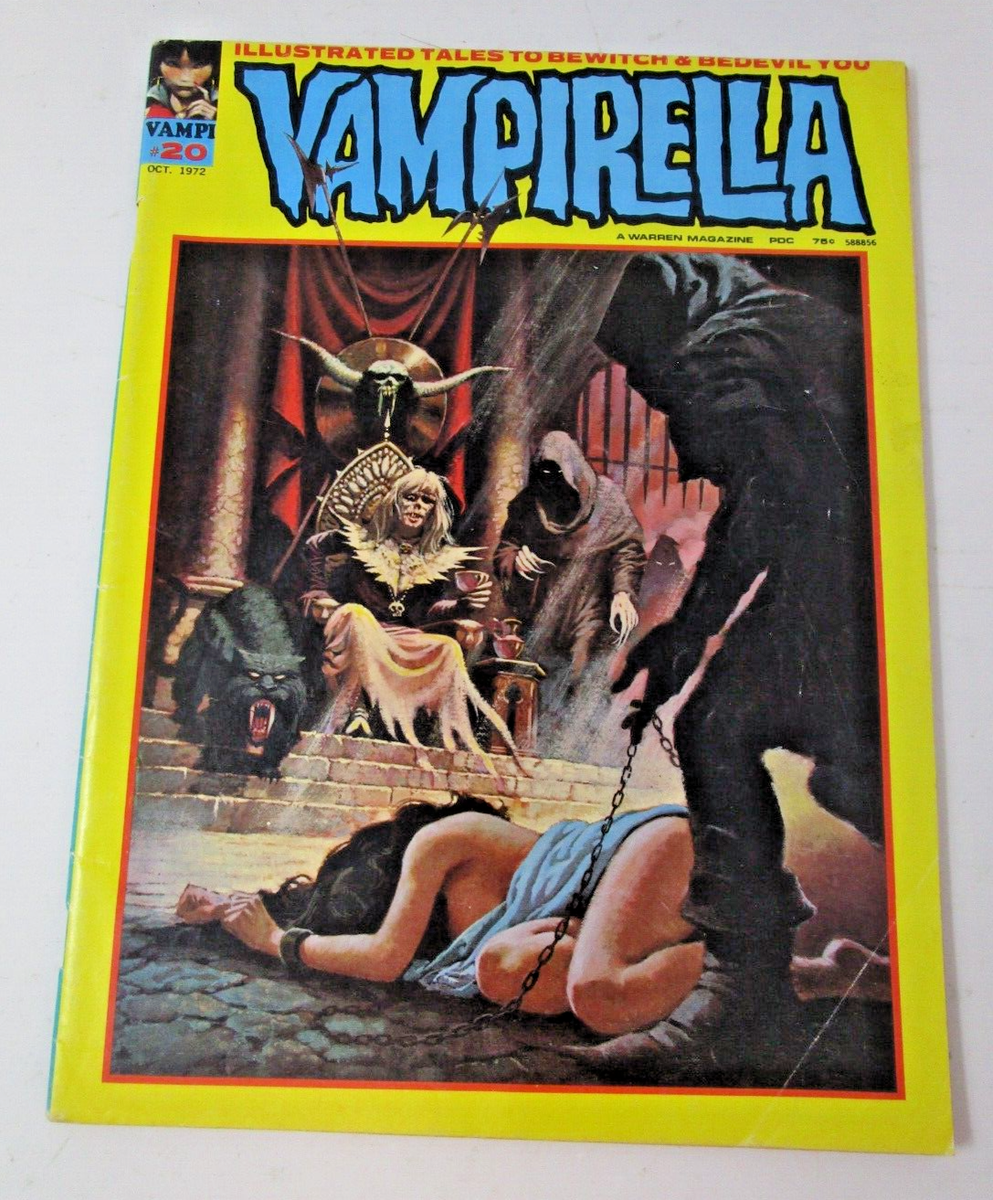 Vampirella #20 1972 [FN] Vintage Warren Horror Luis Dominguez