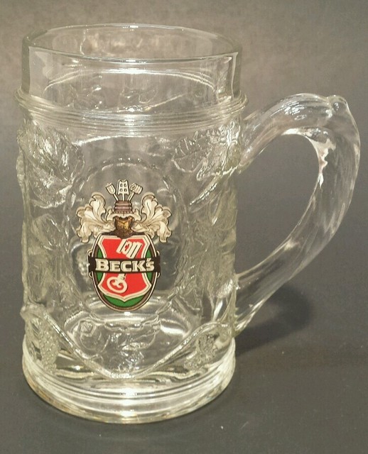 becks beer mug