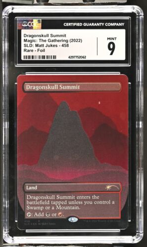 DRAGONSKULL SUMMIT Secret Lair Matt Jukes Foil Rare CGC 9 MTG [Nostalgium] - Picture 1 of 2