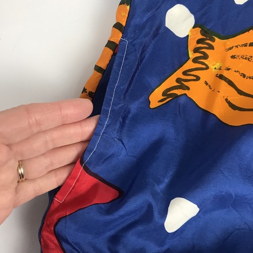 Vtg OLEG CASSINI Silk Jacket - Mens Size M - Regatta Sail Boat Retro Cruise Wear - Picture 3 of 13