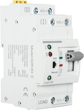 Automatic Transfer Switch 63A 2P 35mm DIN Rail Mount Power Transfer Tool Part