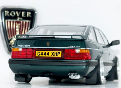1:18 Custom Kult '' Rover 827 Vitesse V6 (grün) 'MODIFIED' 800 Turbo Fastback SD1