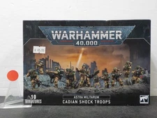G125 Games Workshop Warhammer 40K Astra Militarum Cadian Shock Troops
