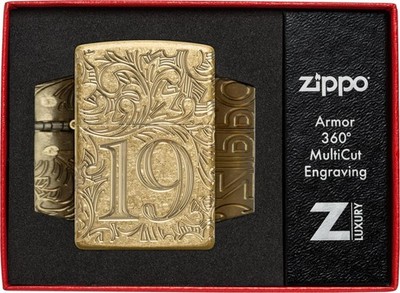ZIPPO - BENZIN - FEUERZEUG - ARMOR CASE - 1932 FILIGREE - NEUHEIT 2025
