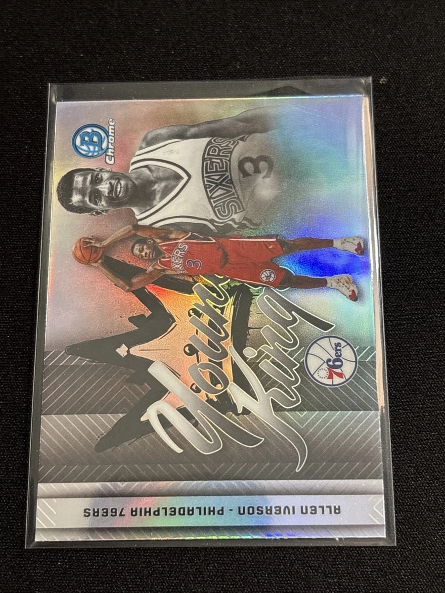 Bowman Allen Iverson Basketball Sports Trading Cards & Accessories