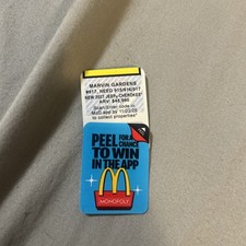 2026 McDonald's Monopoly Marvin Gardens UNREDEEMED 817 2027 Jeep Cherokee