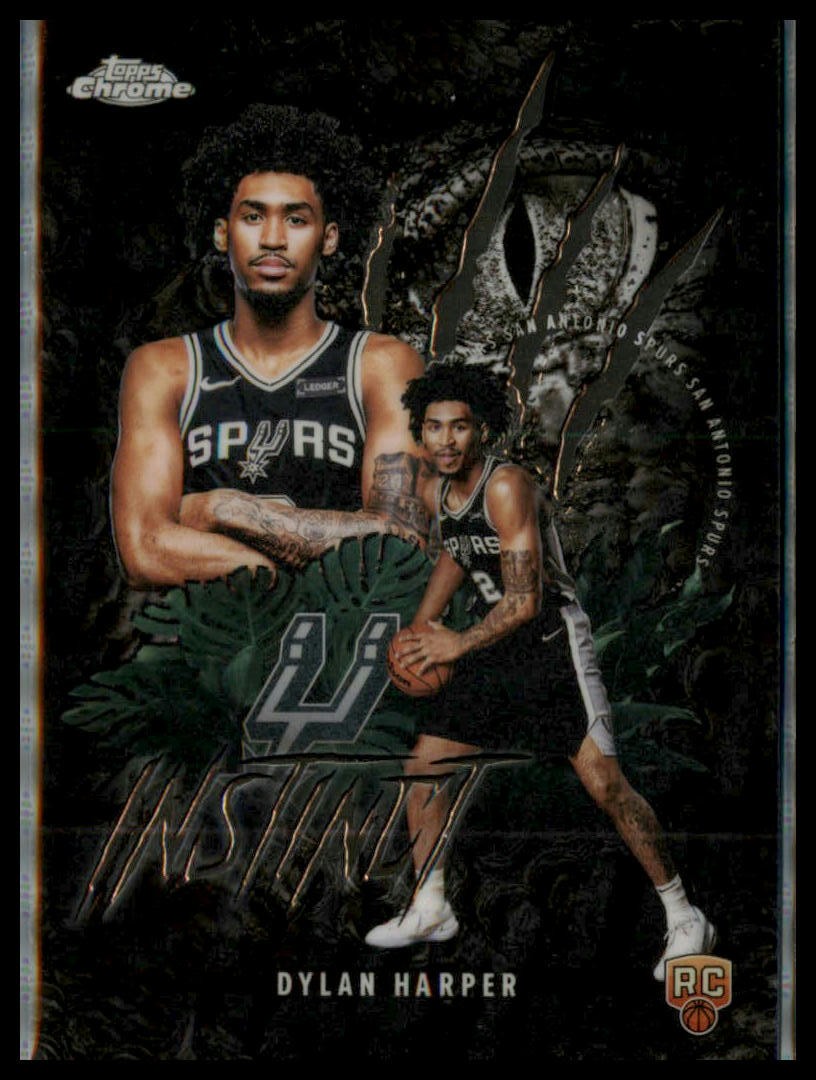 2025 Topps Chrome Dylan Harper INS-12 Instinct