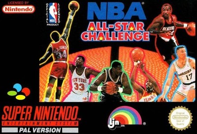 SNES Spiel - NBA All-Star Challenge (mit OVP)