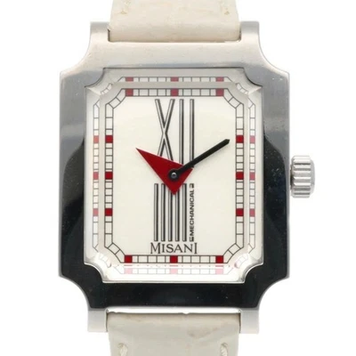 MISANI Hermitage 2512 Herren Handaufzug Mechanisch Uhr Edelstahl Weiß - Bild 1 von 4