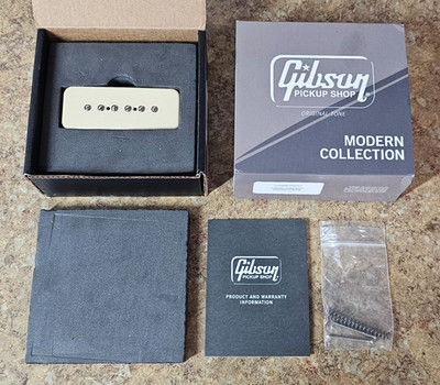 Gibson P-90DC Soapbar Hum-canceling Single-coil Pickup - Cream PU90DCSBCC2