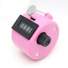4 Digit Number Dual Clicker Golf Hand Tally Counter Handy Convenient New