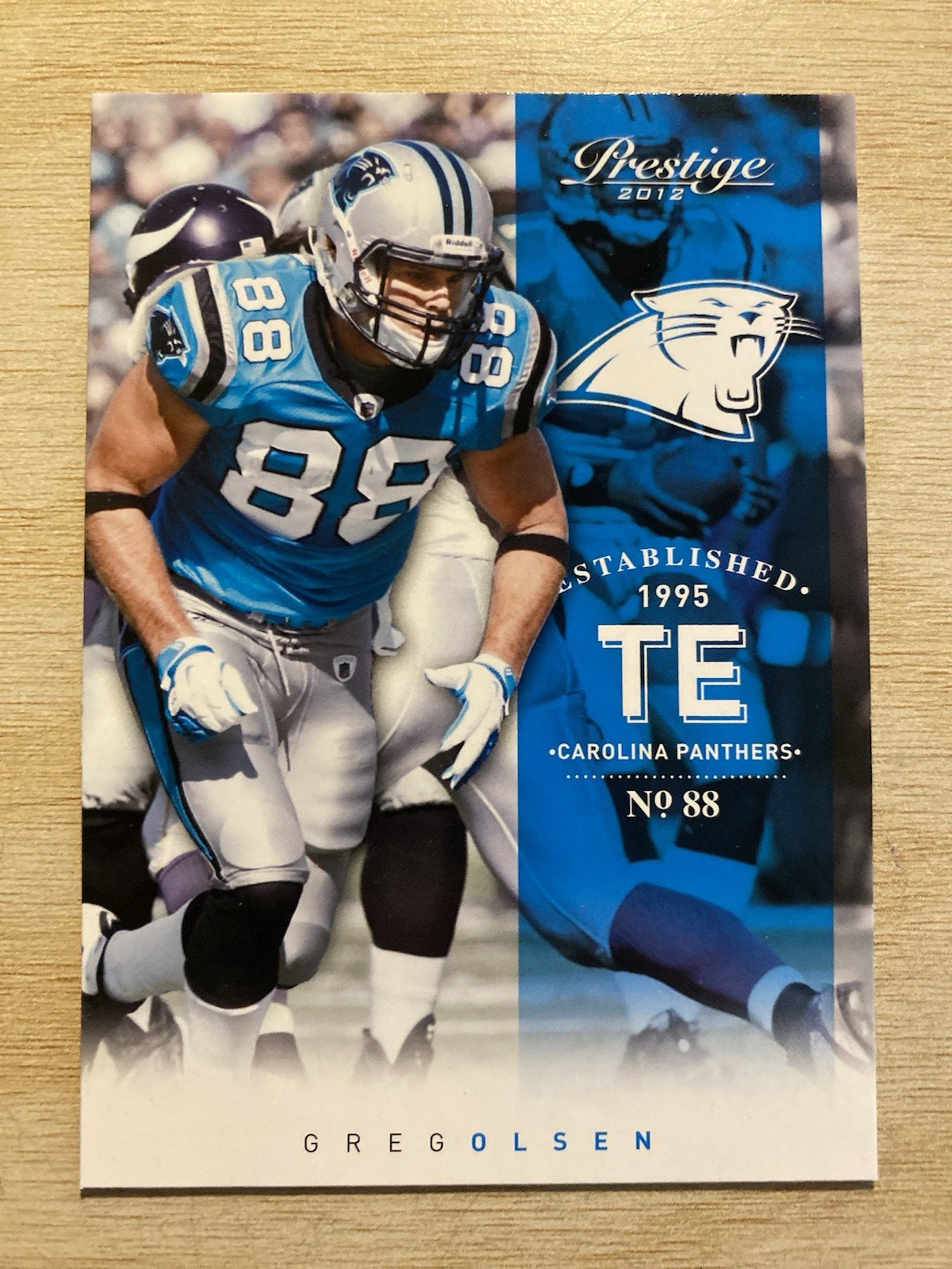 2012 Playoff Prestige #28 Greg Olsen