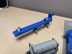 LEGO 483 Alpha-1 Rocket Base, Manual And parts Only.