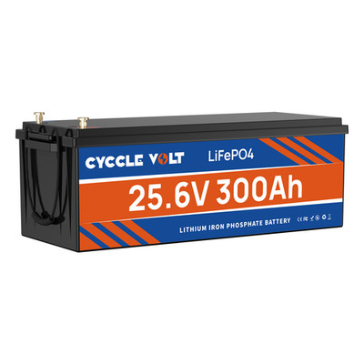 24V 300Ah LiFePO4 Lithium Battery 7.68Kw 200A BMS for Off Grid RV Solar Back up