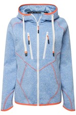 Laurasøn Sweatjacke S lichtblau Fleecejacke ...