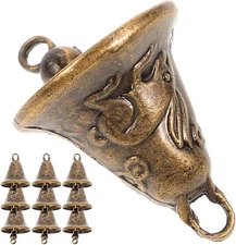 MAGICLULU 11pcs Mini Jingle Bells Decorative Christmas Tree Pendants... 