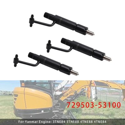3X Einspritzdüse Für Yanmar 3TNE84 3TNE88 4TNE84 John Deere 729503-53100