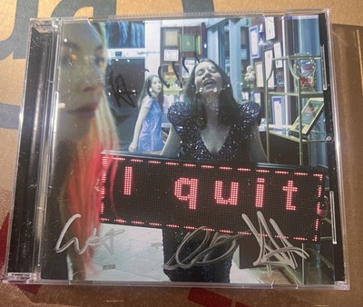HAIM - I Quit CD Album - Signed Cover -   SEALED Hand Signed Autographed Cover
