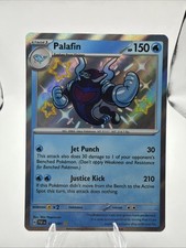 Palafin 124/091 Pokemon TCG PAF: SV: Paldean Fates Holo Shiny Rare NM