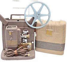 Vintage Keystone K-100 8mm Movie Projector – for Repair or Parts