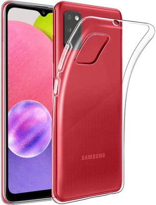 Für Samsung Galaxy A03S Handyhülle Case Cover Silikon Gel Ultra Slim Schutz Klar