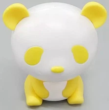 Baby Panda Capchara Mini Figure, Yellow, Trading Toy,