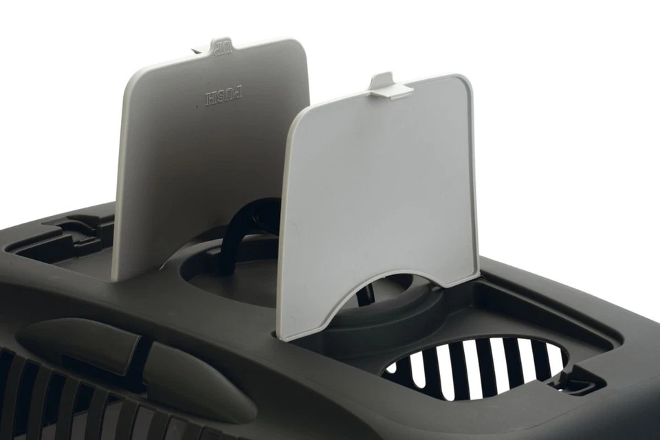  Stefanplast Transportbox Gulliver 3 dunkelgrau/grau 61 x 40 x 38 cm - Bild 2 von 4