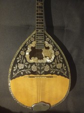 4 string greek bouzouki & hardcase & pickup & 300 backing track with pdf scores