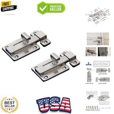 Stainless Steel Door Latch Sliding Lock Barrel Bolt 2-1/2"