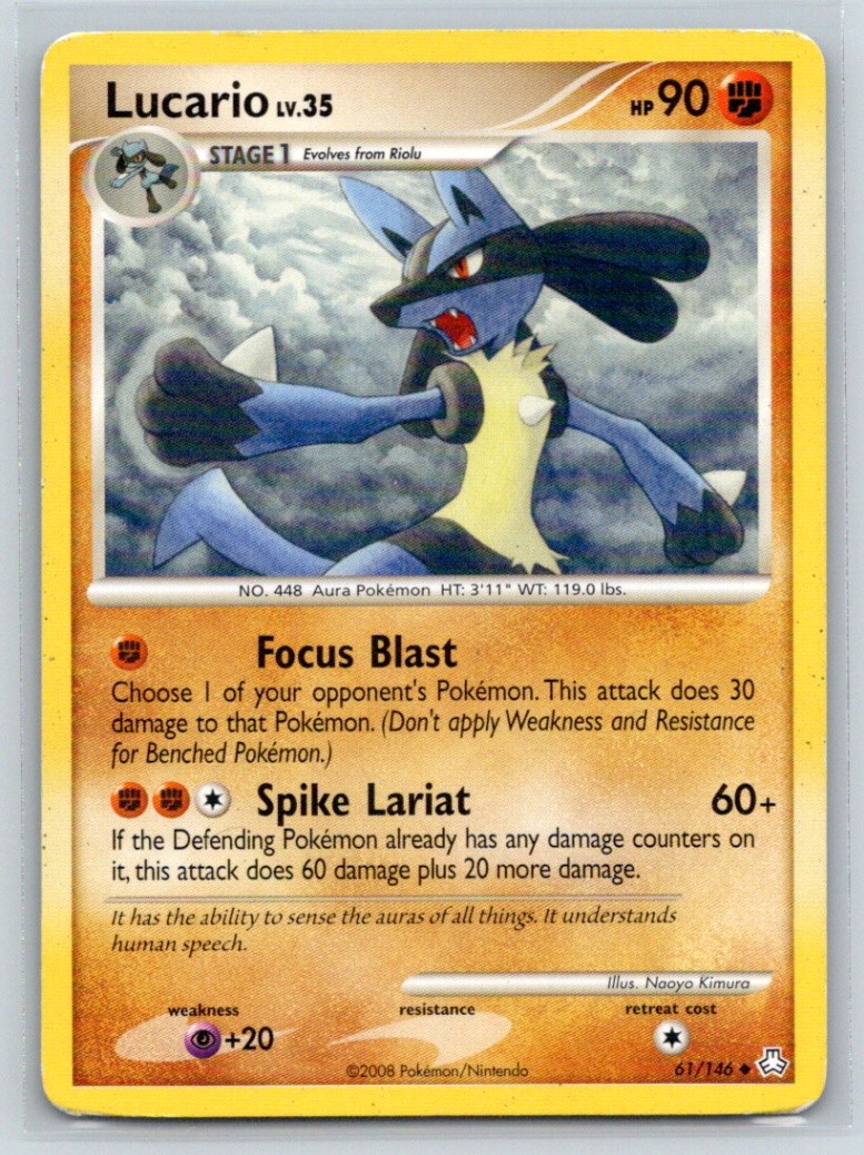 Lucario Uncommon Legends Awakened 61/146 MP
