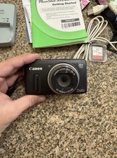 Canon PowerShot SX260 HS 12.1MP Digital Camera - Black (SX260HS)