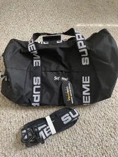 Supreme Duffle Bag Black Brand New With Tags