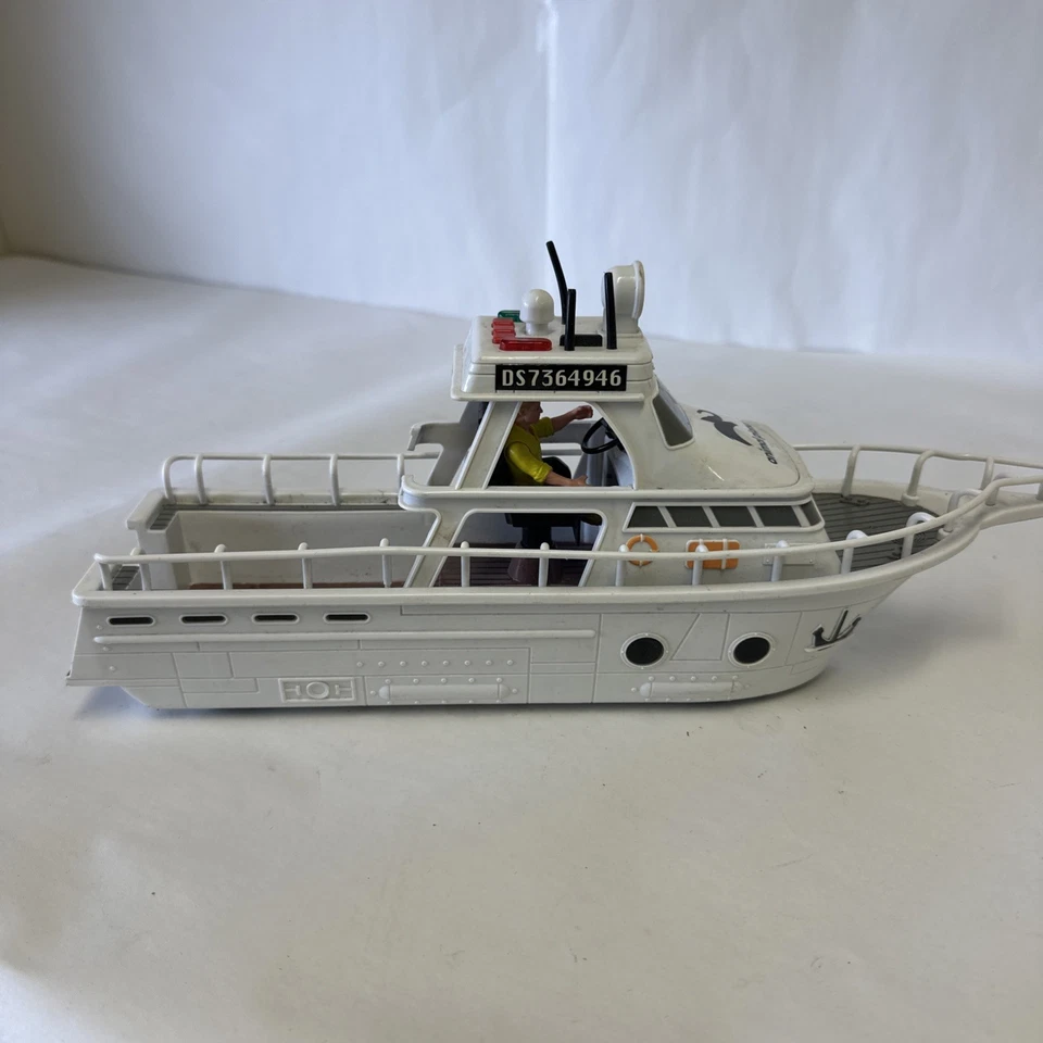 Animal Planet Shark Research Boat Juguete - Con Figura de Acción Probada Funciona Foto 3 de 4