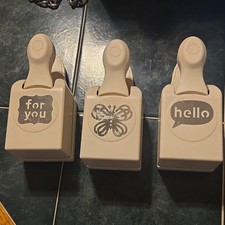 Martha Stewart Paper Punch Set Butterfly Shapes Sentiments Crafts