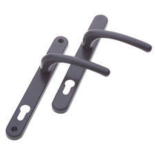 Fab Fix Balmoral UPVC Lever Door Handles 92pz 210mm Screw Centres