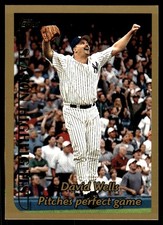 David Wells 1999 Topps Opening Day #160 Yankees MLB READ FREE SHIP AutographDen