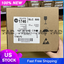 New Sealed Allen Bradley 1746-P2 SLC 500 AC Power Supply Rack Chass