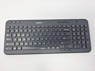 Logitech K360 Wireless USB Desktop Keyboard Compact Keyboard-USED- NO RECEIVER
