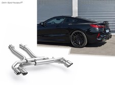 Eisenmann Sportauspuff BMW 8er F92 M8 Comp. je 2x100mm scharfkantig abgeschrägt