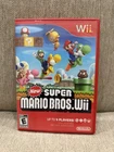 New ListingNew Super Mario Bros. Wii (Nintendo Wii, 2009) With Manual And Case Tested
