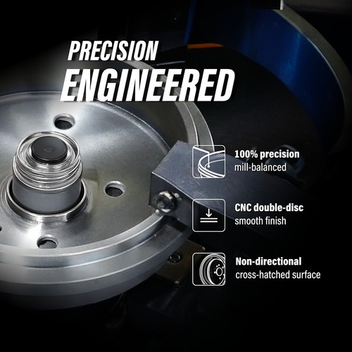 Transit Auto KGS-102226 Brake Disc and Pad Kit Front & Rear for Honda Civic 1997 - Picture 10 of 12