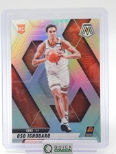 OSO IGHODARO 2024-25 MOSAIC MOSAIC PRIZM SILVER ROOKIE #221 SUNS Q0014 A