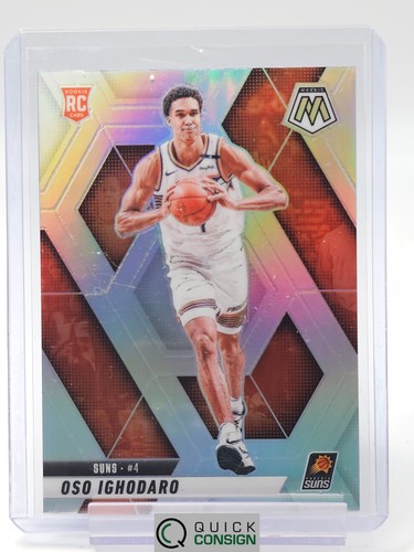 OSO IGHODARO 2024-25 MOSAIC MOSAIC PRIZM SILVER ROOKIE #221 SUNS Q0014 A - Picture 1 of 3