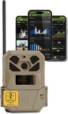 Moultrie Edge 2 Pro Cellular Trail Camera Gray Plastic QHD 1440 Wireless Hunting