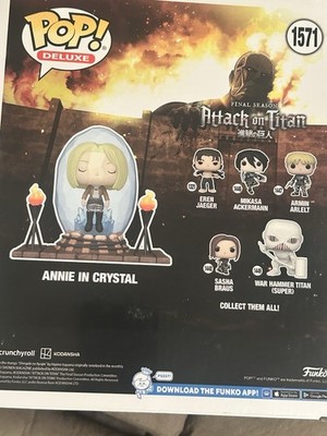 NIB Funko Pop XL Annie In Crystal #1571 Hot Topic Exclusive Attack