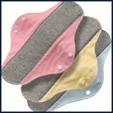 1/2/4pcs Leak-Proof Waterproof Washable Incontinence Pads with Graphene