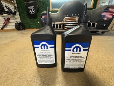 (2) Genuine Differential Oil Front Mopar 68089195AA 68089195AB SAME AS DEALER