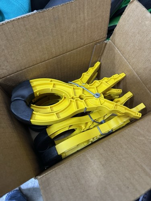 #ad 9 NEW SALISBURY 21 Blanket Clamp Pin Yellow Lineman PPE High Voltage $167.00